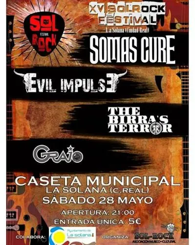 Cartel Solrock 2022, XV edición